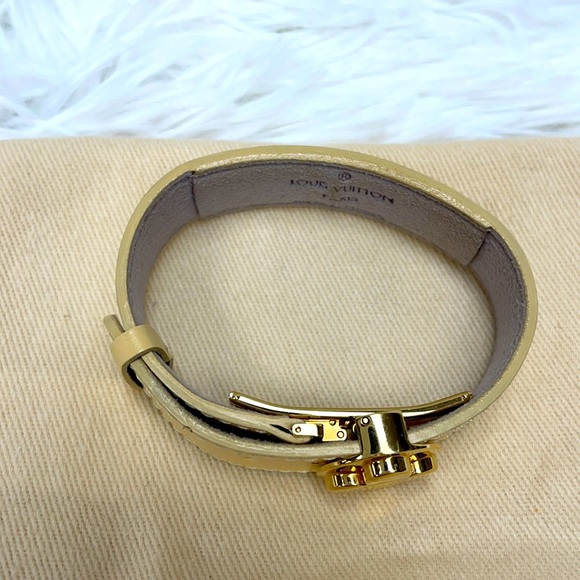 LOUIS VUITTON FLEUR GOOD LUCK BRACELET MONOGRAM SN0060 - Picture 4 of 12